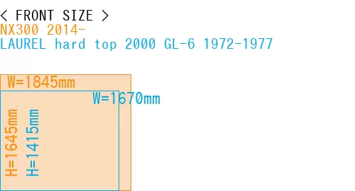 #NX300 2014- + LAUREL hard top 2000 GL-6 1972-1977